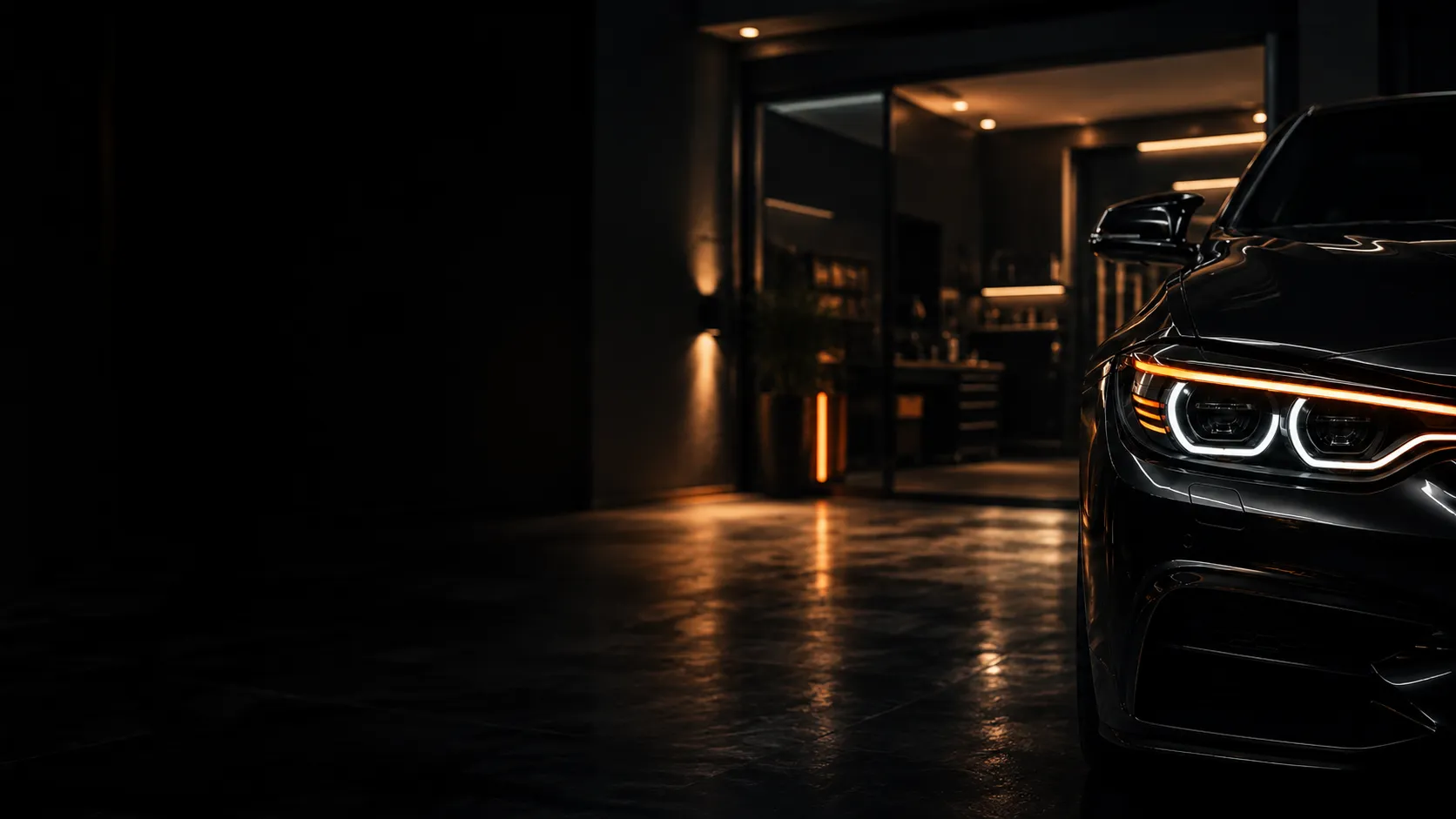 MM Garage atölyesinde tamamlanmış bir far uygulaması